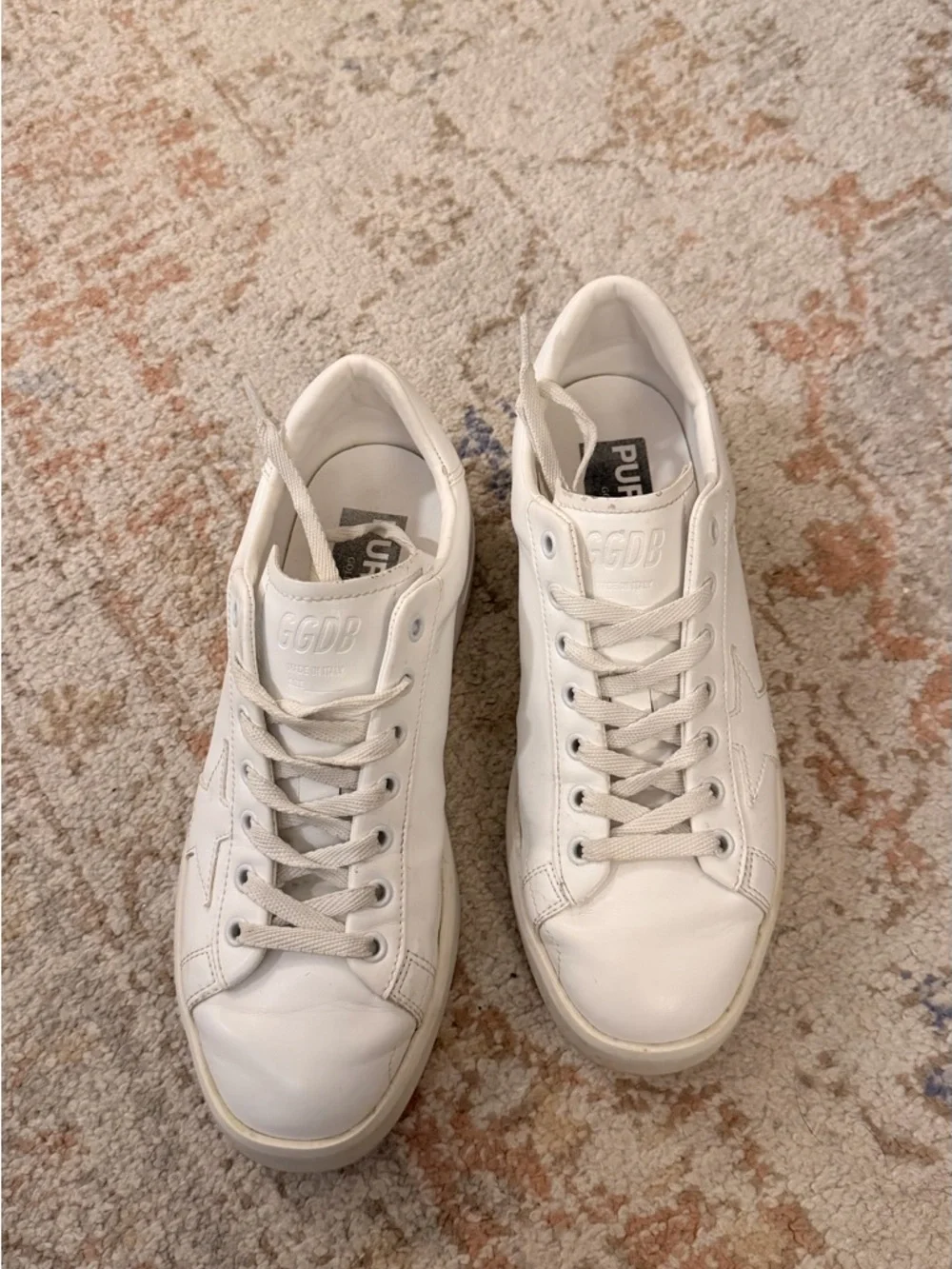 Golden Goose Purestar Vegan Low-Top Sneakers - Picture 6 of 7